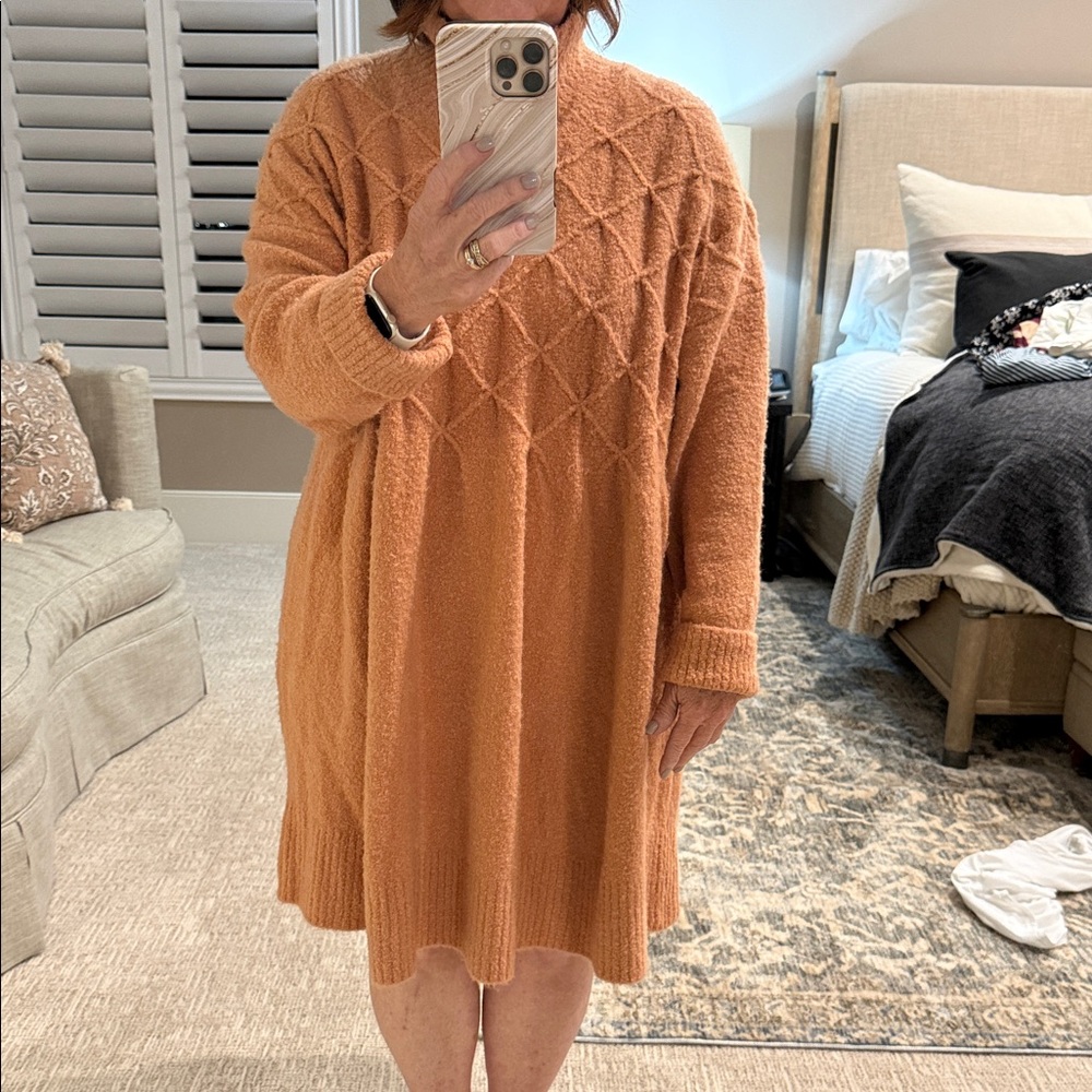 Free People Knit Sweater Dress - Picture 3 of 7